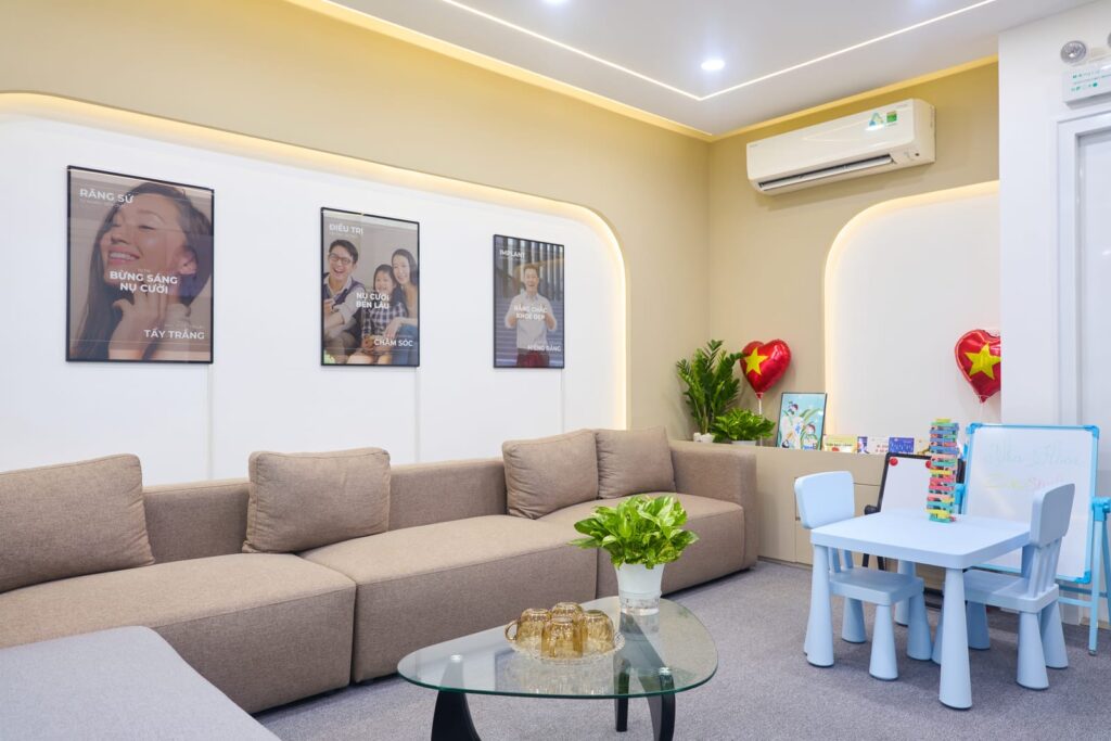 Sảnh nghỉ sau điều trị tại Zensmile