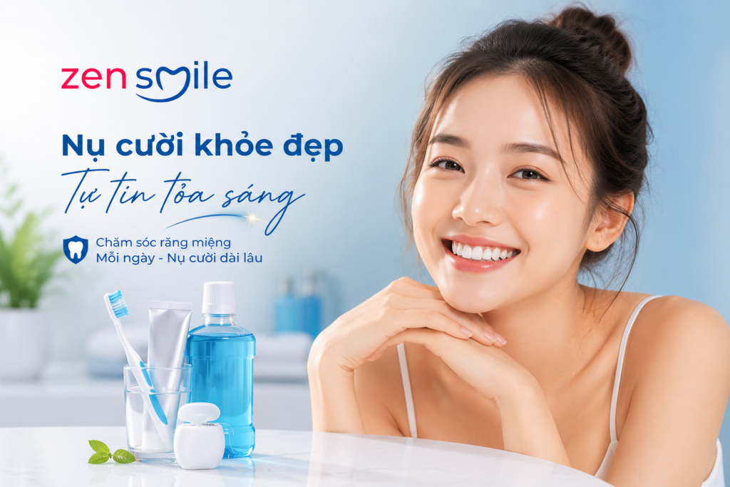 Chăm sóc răng miệng đúng cách mỗi ngày