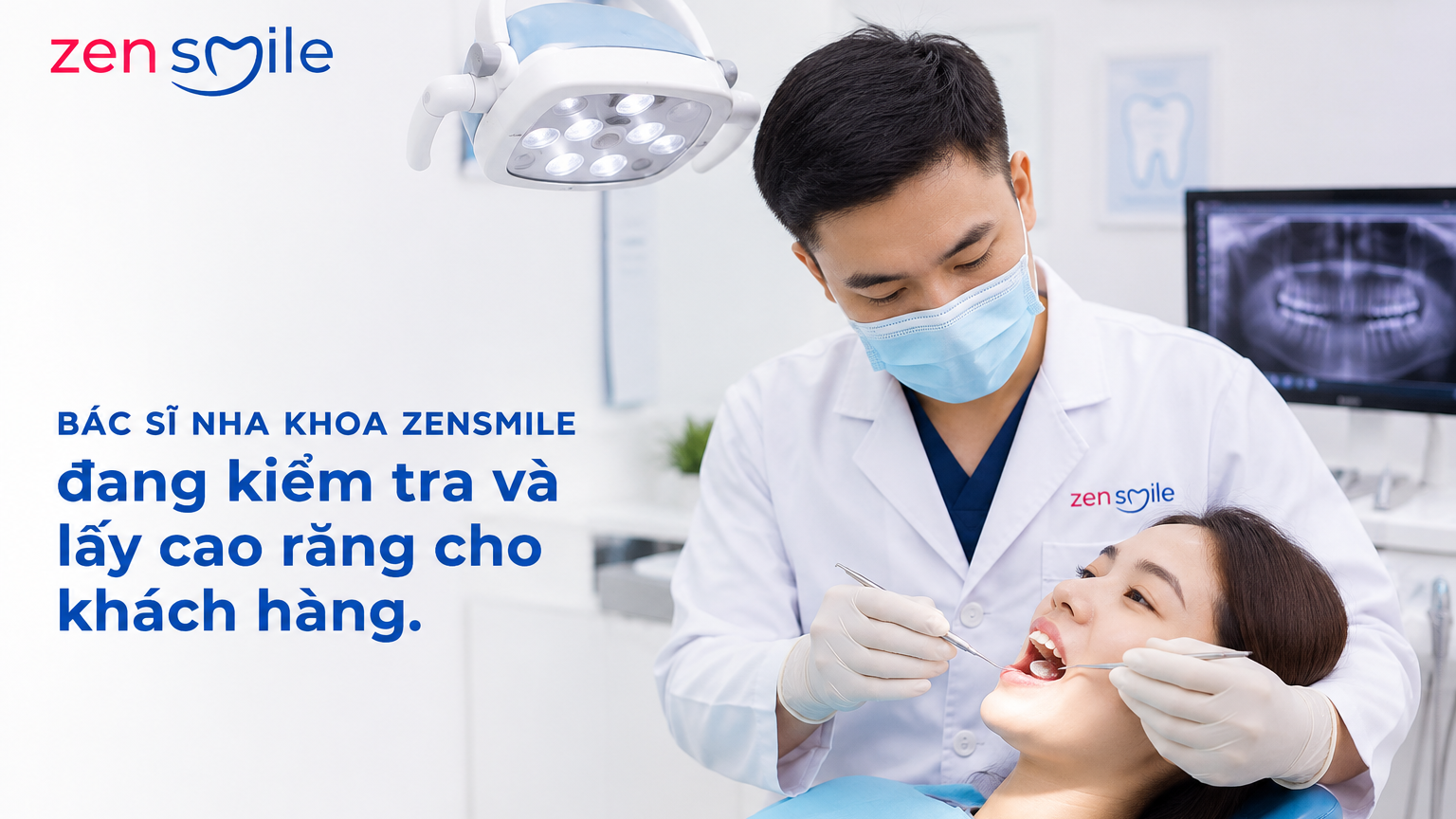 Lấy cao răng có đau không tại Nha khoa Zensmile